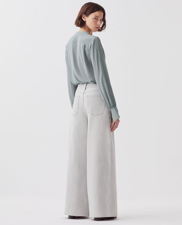 JEANETTE - Wide Jeans J021 light grey