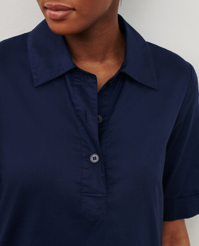 Polokleid aus Baumwolle 68 blue 2sdr611c01