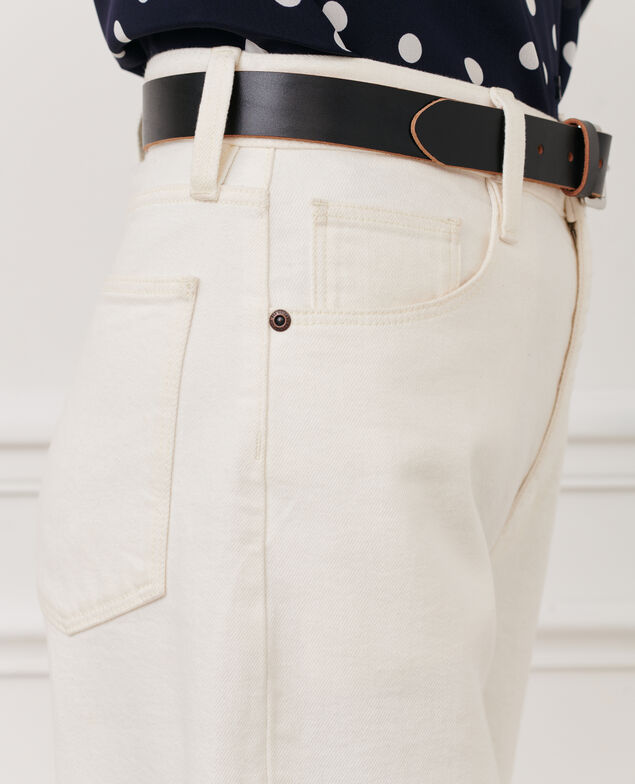 SYDONIE - BALLOON - 7/8-Jeans aus Baumwolle 106 denim offwhite