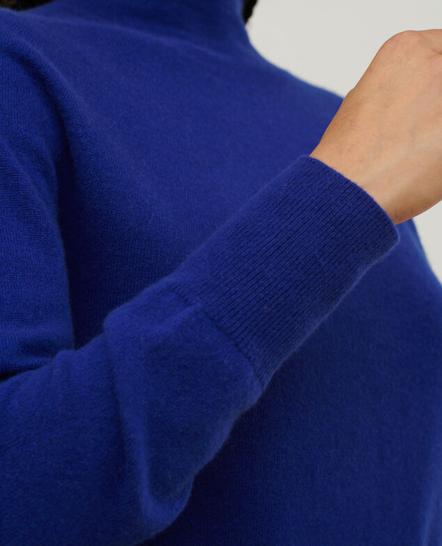 Pullover aus Kaschmir A661 blue knit