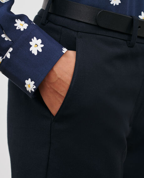 MARGUERITE - Zigarettenhose Black beauty Noko