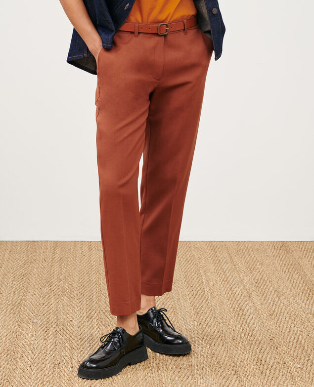 MARGUERITE - Zigarettenhose 8808 18 wine