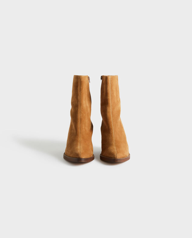 Cowboystiefel aus Veloursleder