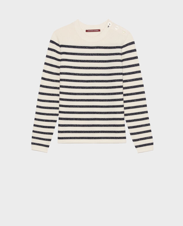 MADDY - Pullover aus Merinowolle im Marinelook Stp jt navy lx