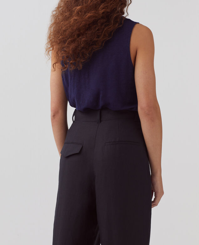 PEGGY - Karottenhose H091 black beauty