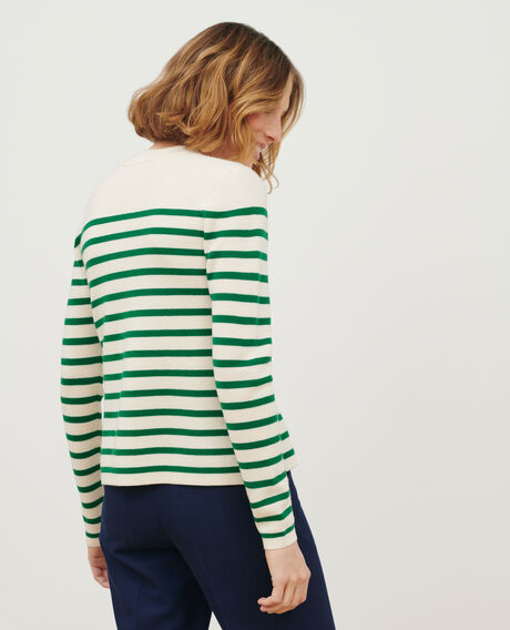 MADDY - Pullover aus Merinowolle im Marinelook