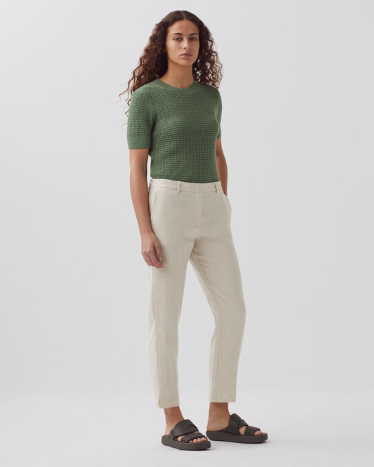 MARGUERITE - Zigarettenhose 0310 BEIGE NATURAL