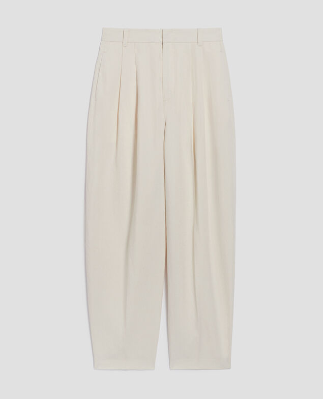 Faltenhose J314 beige