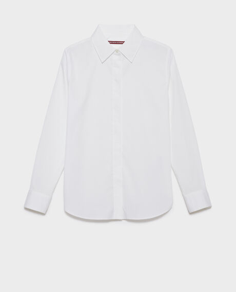Bluse aus Baumwoll-Popelin