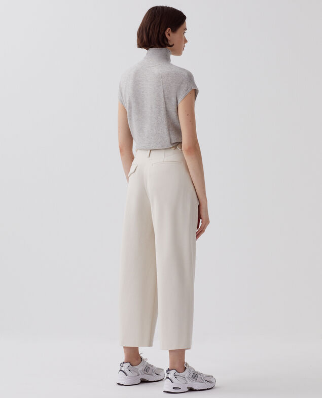 PEGGY - Karottenhose I021 white melange