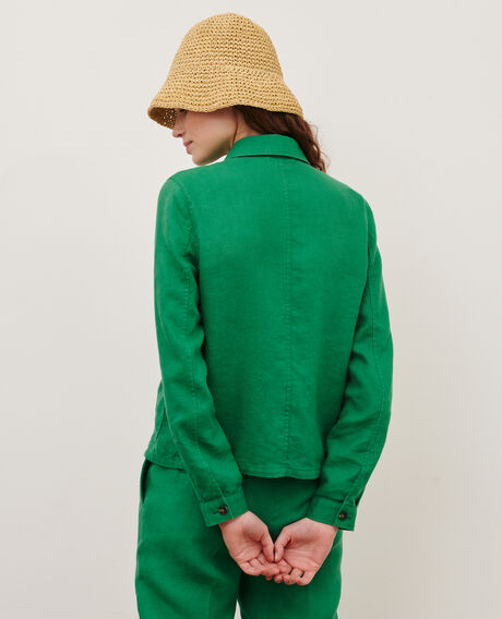Leinenjacke 0542 pine green 3sja184f03
