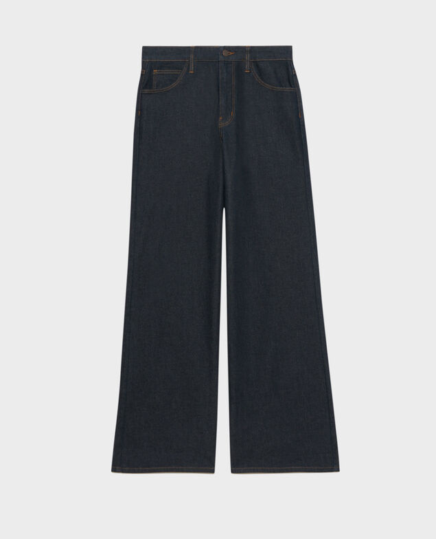 FLARE - Flare-Jeans mit hoher Taille 4252 denim rinse