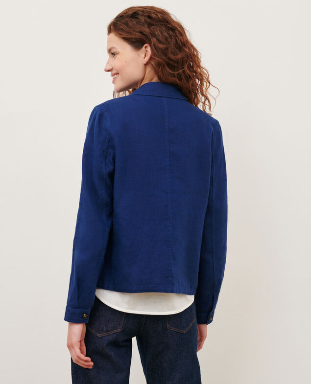 Leinenjacke