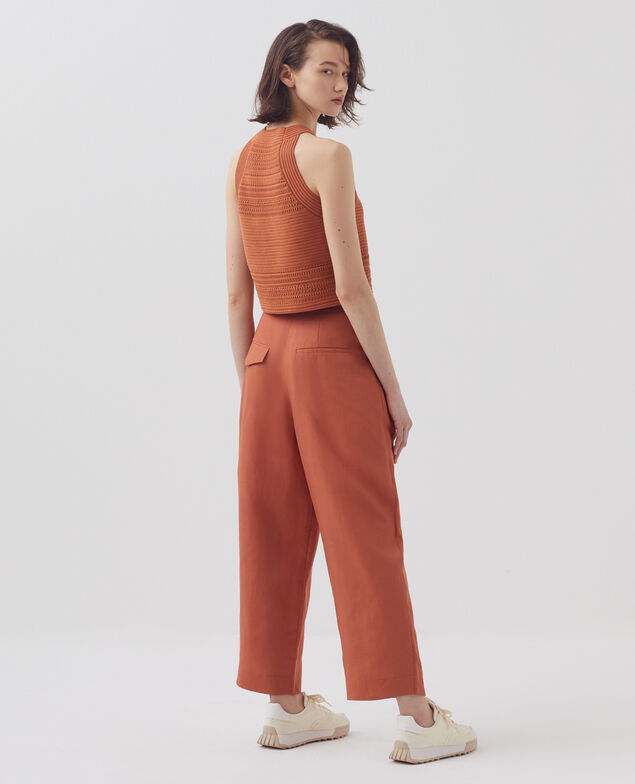 PEGGY - Karottenhose H350 amber brown