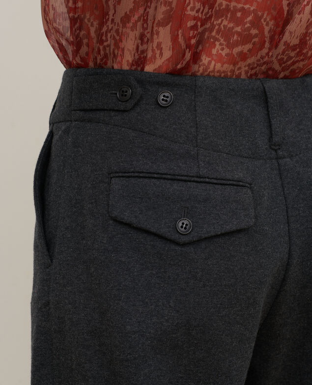PEGGY - Karottenhose aus Mischwolle