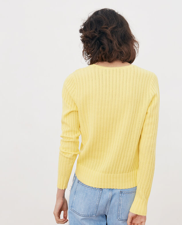 Kurzer Pullover Lemon