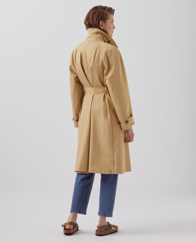 CATHERINE - Weiter Trenchcoat 0321 starfish beige