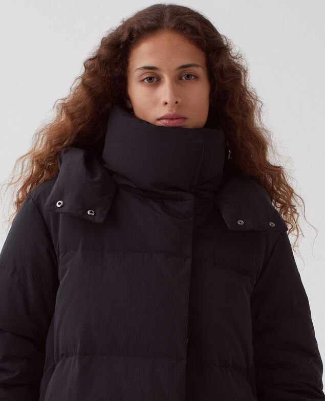 MARGOTTE – Halblange Daunenjacke H091 black beauty