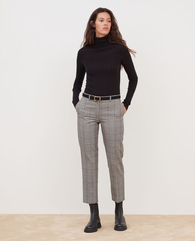 MARGUERITE - Zigarettenhose aus Wolle