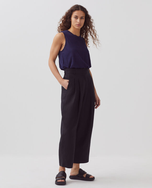 PEGGY - Karottenhose H091 black beauty