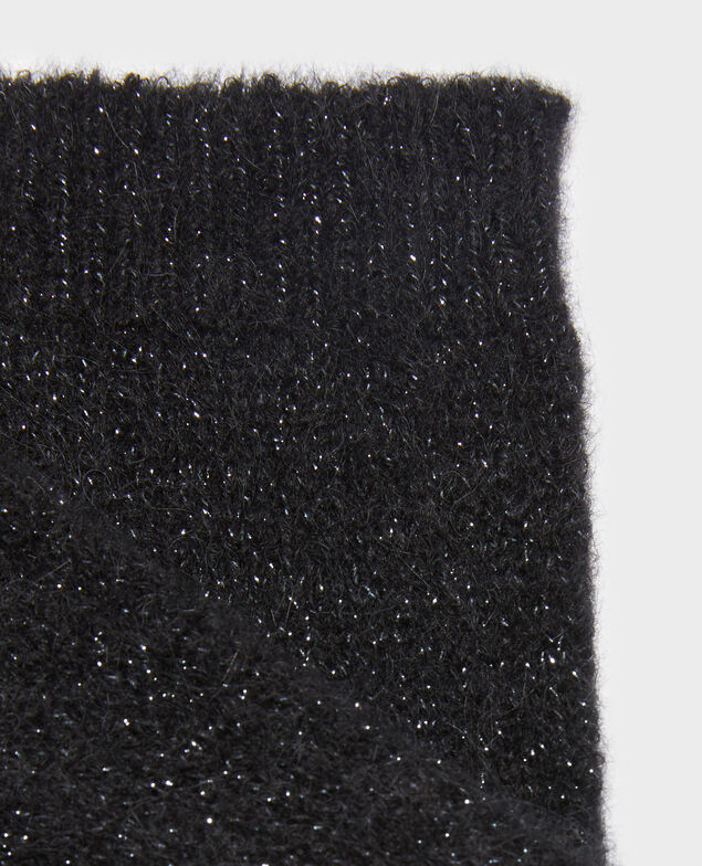 Handschuhe aus Alpakawollgemisch A092 black knit 3wgl079w41