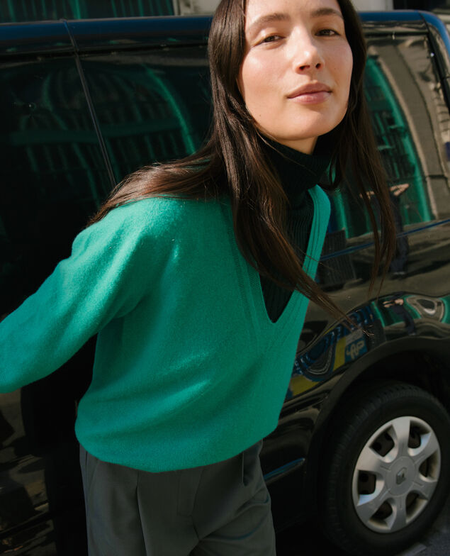 Pullover aus Kaschmir 8850 54 green