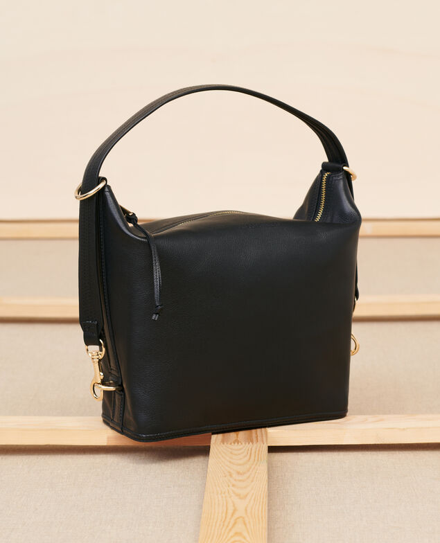 Ledertasche 09 black