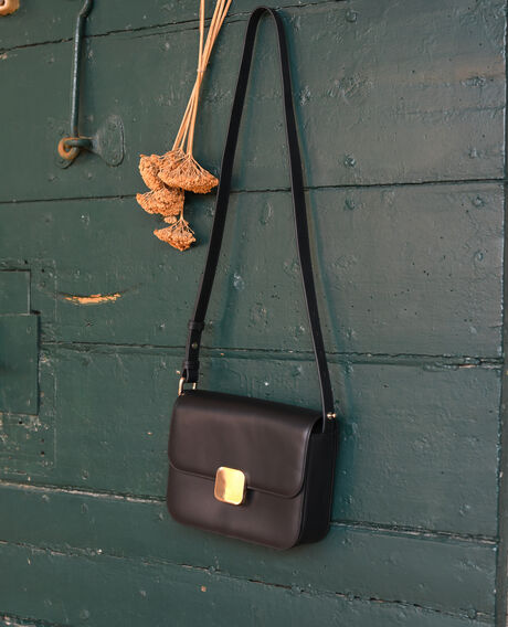 VIC - Schachteltasche aus Leder 8853 09 black 2wba119