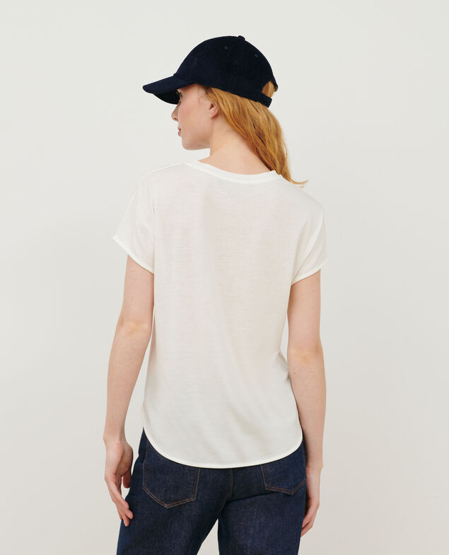 Weites T-Shirt aus Baumwolle