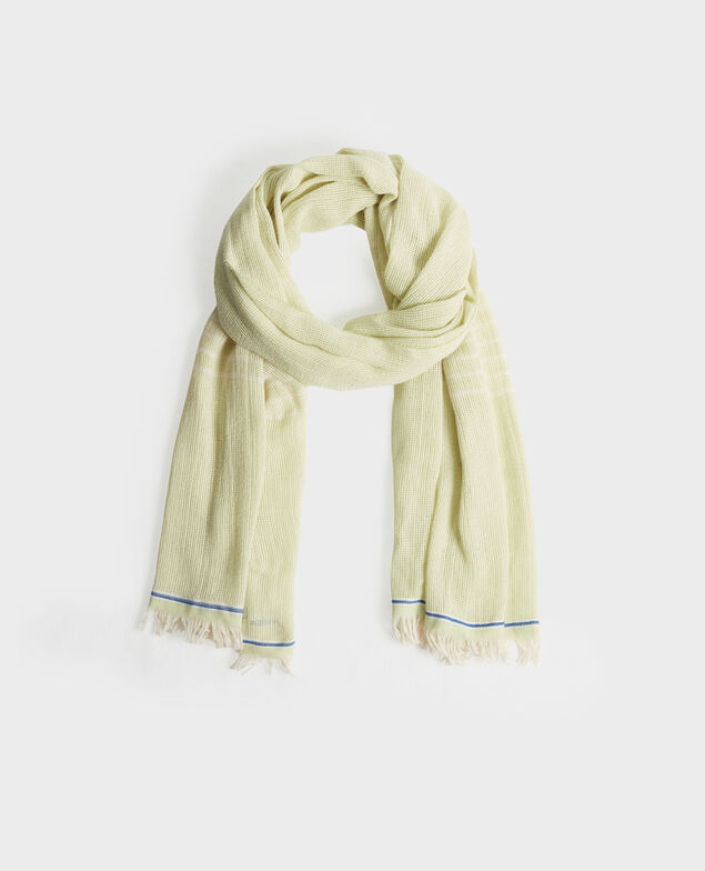 Sommerschal aus Baumwolle 41 yellow