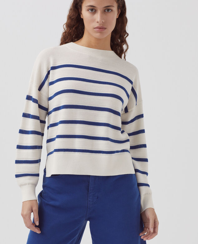 MADO - Pullover aus Merinowolle H650 st wisteria