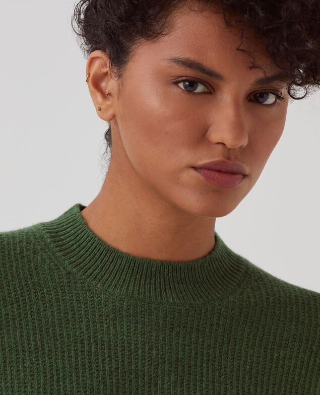 - Pullover aus Wolle U550 green