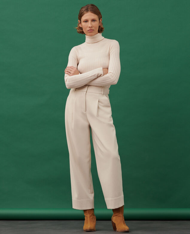 PEGGY - Karottenhose aus Mischwolle