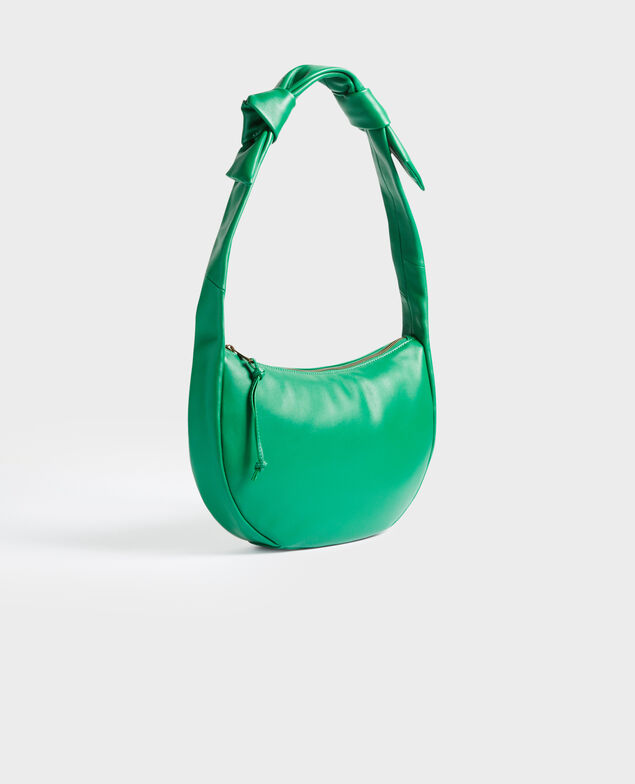 NOEMIE - Weiche Ledertasche A554 green 3wba033