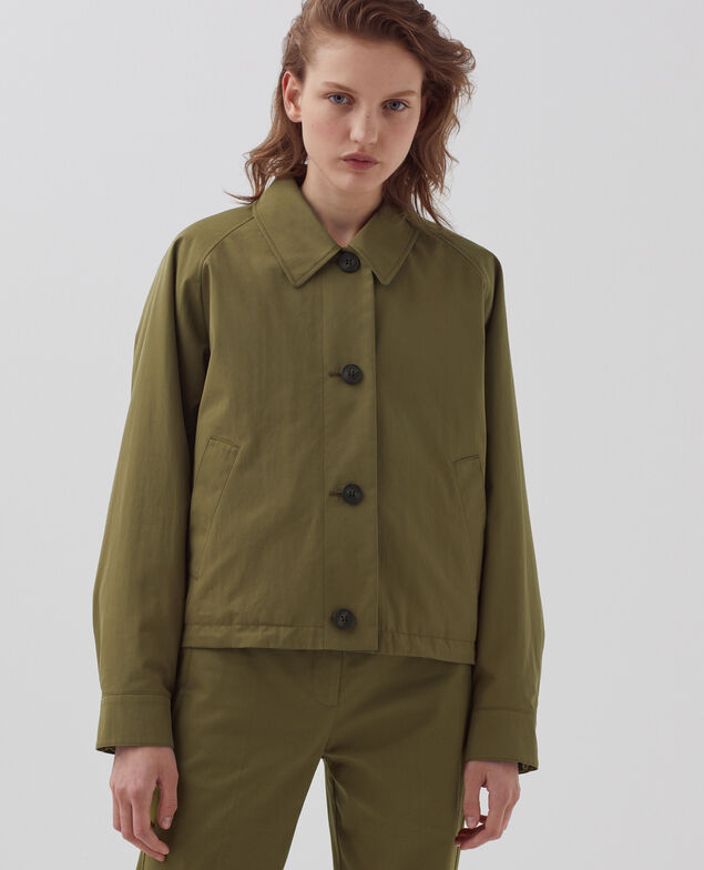 Kurze Jacke H570 military olive