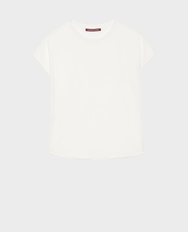 Weites T-Shirt aus Baumwolle