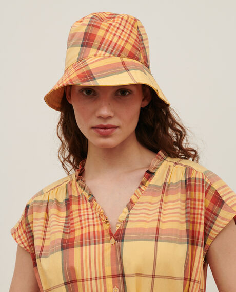 Hemdkleid aus Baumwolle 0241 orange 3sdr238c21