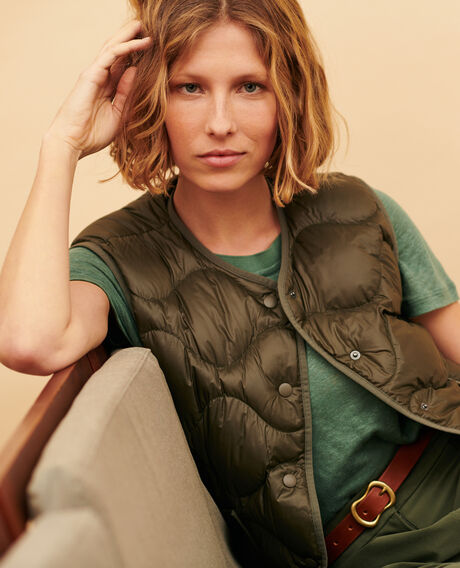 PLUME - Jacke ohne Ärmel 0380 sea turtle green 3sja298n03