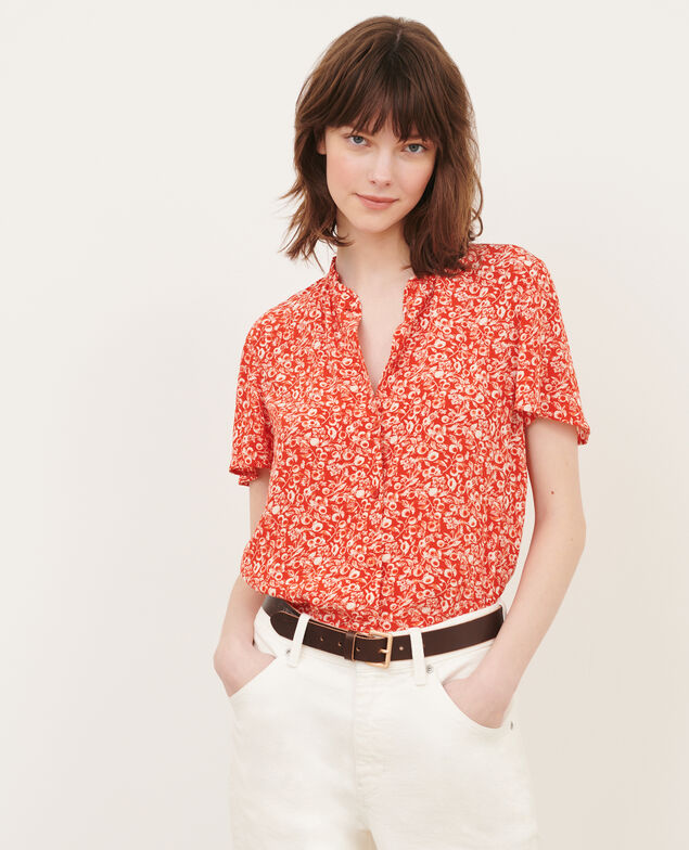 Top mit kurzen Ärmeln 101 print red 2sbl254v02