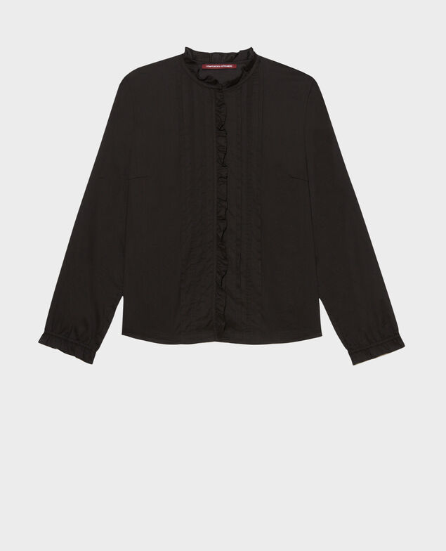 Baumwollbluse 7016c 09 black 2sbl149c01
