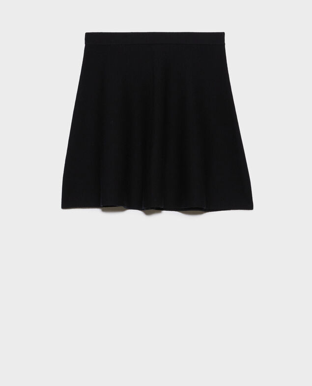 Minirock aus Wolle 8891 09 black
