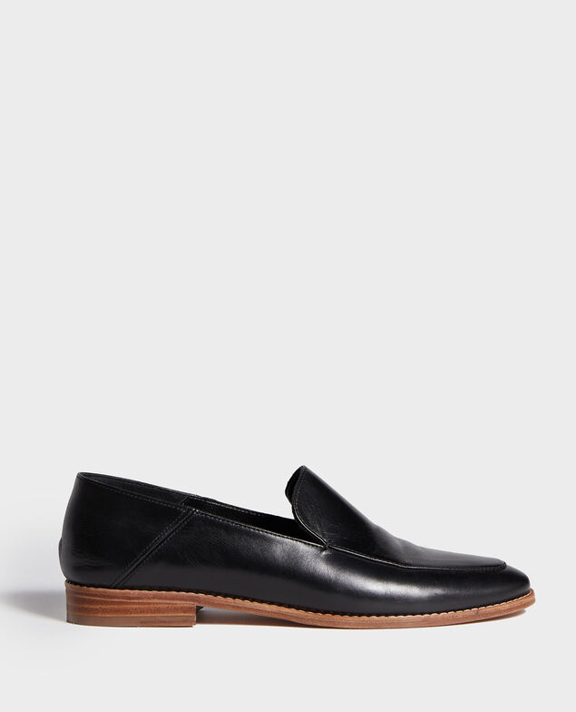 Mokassins aus Leder Black beauty
