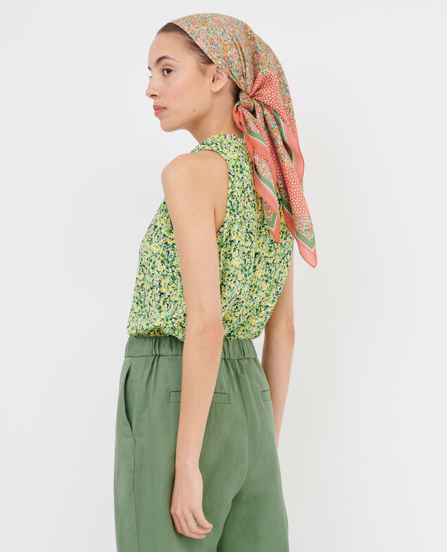 Gemustertes Top 116 print yellow