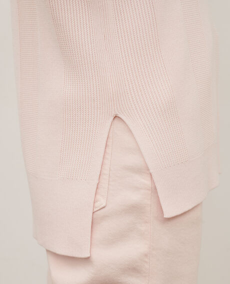 Ärmelloser Pullover aus Baumwolle 0100 pink marshmallow 3sju107c09