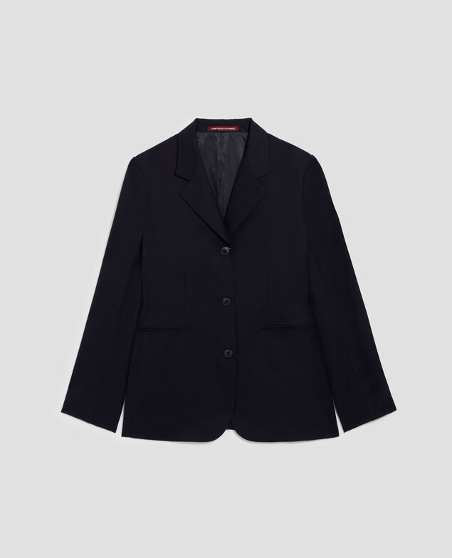 Blazer aus Wolle H091 black beauty