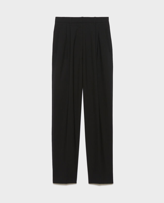 Anzughose aus Wolle A091 black