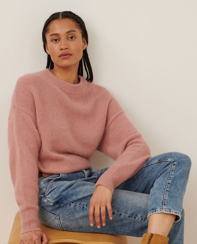 Pullover aus Alpakamischwolle