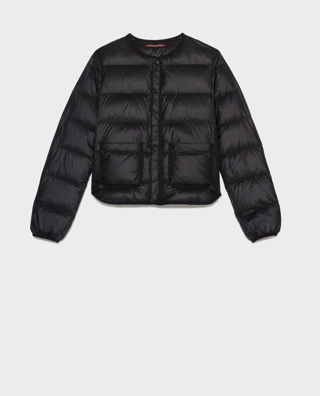 PLUME - Ultraleichte Daunenjacke 4216 black_beauty Puff