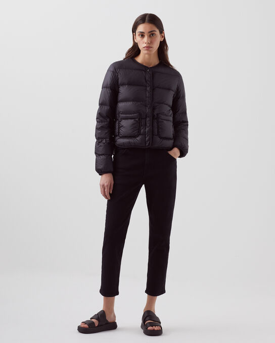 PLUME - Ultraleichte Daunenjacke 09 BLACK