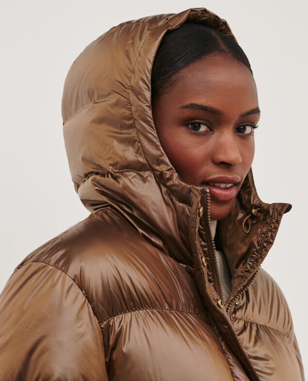 MARGOTTE - Kurze Daunenjacke 8804 34 brown
